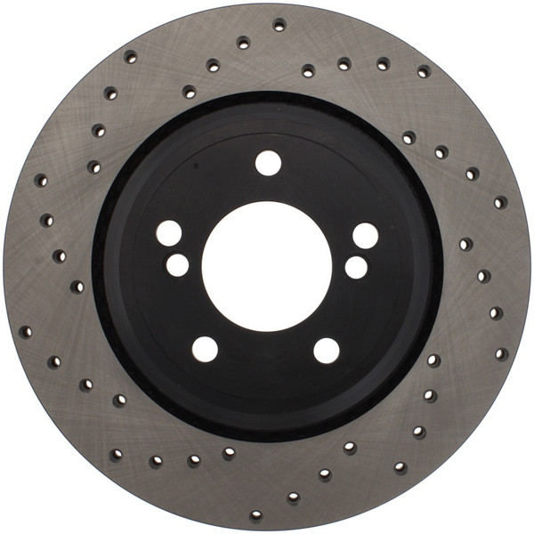 StopTech 01-07 BMW M3 (E46) / 00-04 M5 (E39) Drilled Right Rear Rotor - 128.34054R