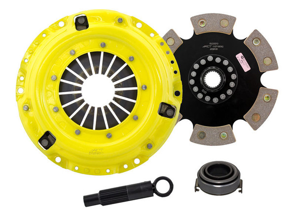 ACT 1990 Honda Prelude HD/Race Rigid 6 Pad Clutch Kit - HP4-HDR6