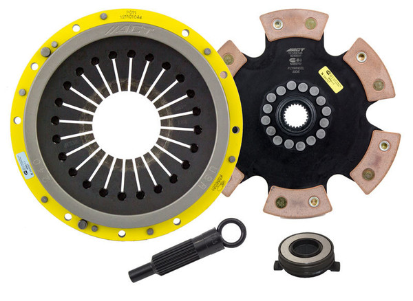 ACT 1991 Porsche 911 HD/Race Rigid 6 Pad Clutch Kit - PO1-HDR6