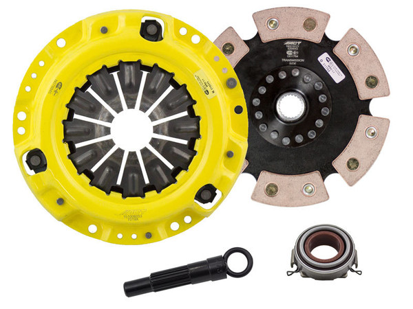 ACT 1986 Toyota Corolla XT/Race Rigid 6 Pad Clutch Kit - TL2-XTR6
