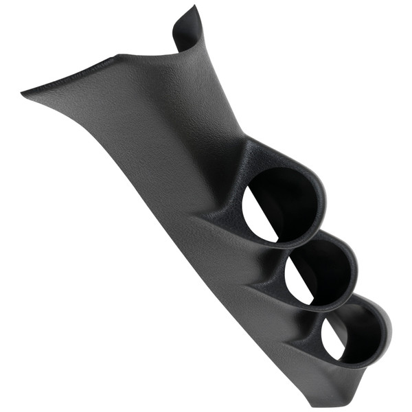 Autometer 82-92 Pontiac Firebird T Top / 82-92 Chevy Camato T Top Black 52mm Triple Pillar Gauge - 12203