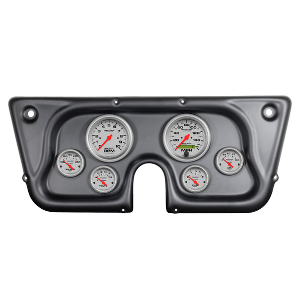 Autometer Ultra-Lite 67-72 Chevy Truck C/K/K5/Suburban Dash Kit 6pc Tach/MPH/Fuel/Oil/WTMP/Volt - 7032-UL