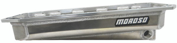 Moroso AJPE TFX 96/TFX 2000/TFX 2002 Funny Car Dry Sump 4-3/8in-6-3/8in Aluminum Oil Pan - 20054
