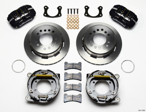 Wilwood Dynapro Low-Profile 11.00in P-Brake Kit New Big Ford 2.50in Offset - 140-11389