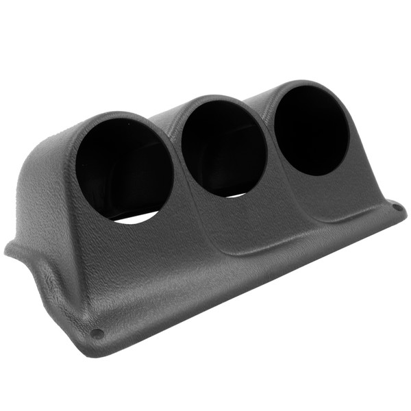 Autometer 99-03 Ford Super Duty 52mm Black Triple Dash Top Pod - 15016