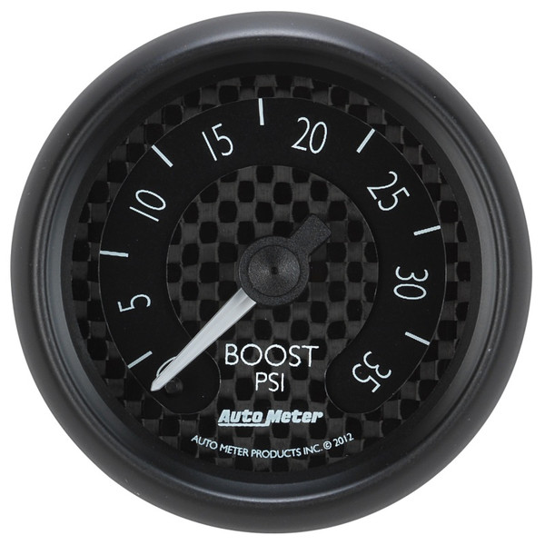 Autometer GT Series 52mm Mechanical 0-35 psi Boost Gauge - 8004