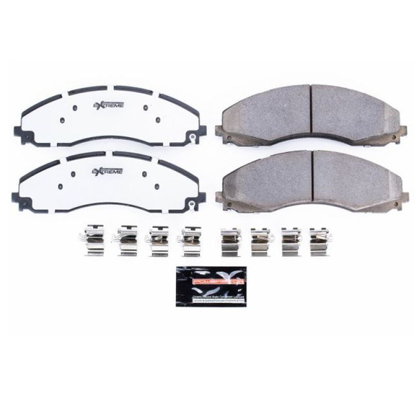Power Stop 17-19 Ford F-450 Super Duty Front Z36 Truck & Tow Brake Pads w/Hardware - Z36-2018