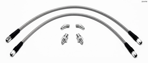 Wilwood Flexline Kit E36 BMW M3 w/ SL4 or SL6 Front Caliper - 220-8799