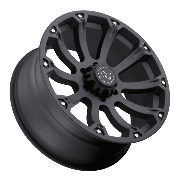 Black Rhino Sidewinder 18x9.0 6x139.7 ET12 CB 112.1 Matte Black Wheel - 1890SID126140B12