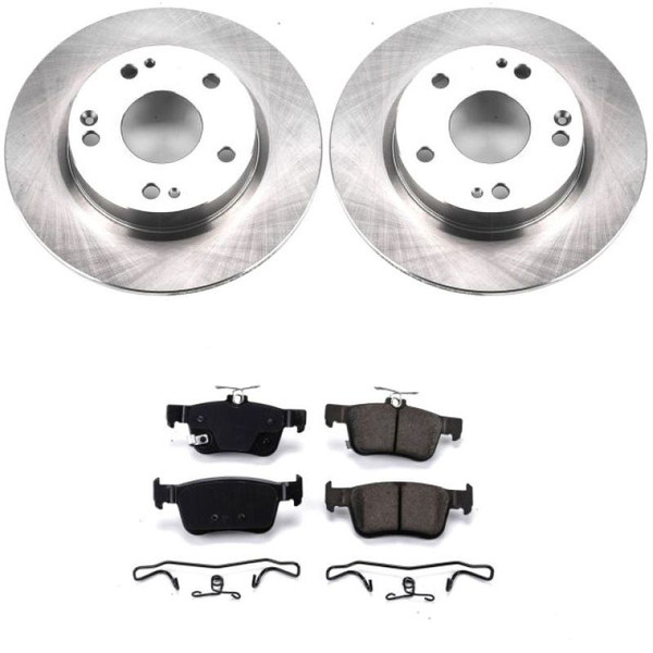 Power Stop 16-19 Honda Civic Rear Autospecialty Brake Kit - KOE7725 Power Stop 16-19 Honda Civic Rear Autospecialty Brake Kit - KOE7725