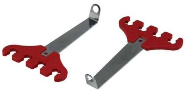 Moroso Chevrolet Small Block 4-Hole Ignition Wire Loom Kit - 7-9mm - Red - 72181