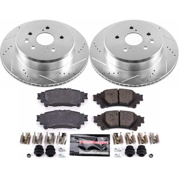 Power Stop 13-19 Lexus GS350 Rear Z23 Evolution Sport Brake Kit - K6514