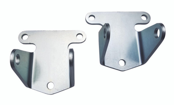 Moroso Chevrolet Big Block/Small Block Motor Mounts - 2.28125in x 2-3/8in x 3/16in - Steel - 2 Pack - 62515