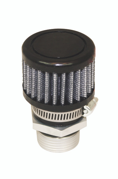 Moroso GM LS Valve Cover Breather Kit - Moroso - Black Finish - 68848