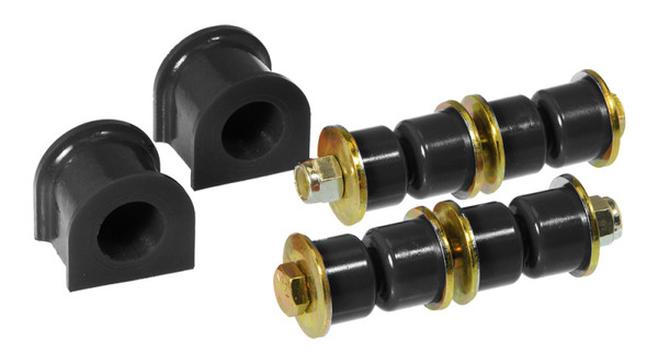 Prothane 92-97 Honda Civic Front Sway Bar Bushings - 21mm - Black - 8-1101-BL