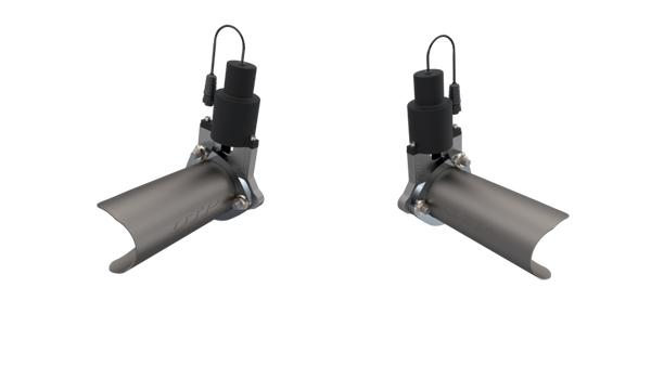 2016-2024 Chevrolet Camaro SS QTP Aggressor Cutout Pipes - 500116