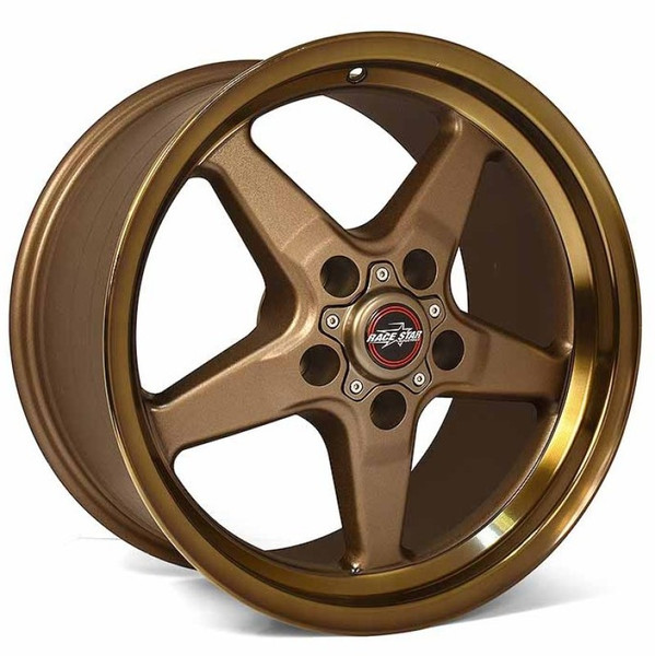 Race Star 92 Drag Star Bracket Racer 17x9.5 5x115BC 6.125BS Bronze - 92-795452BZ