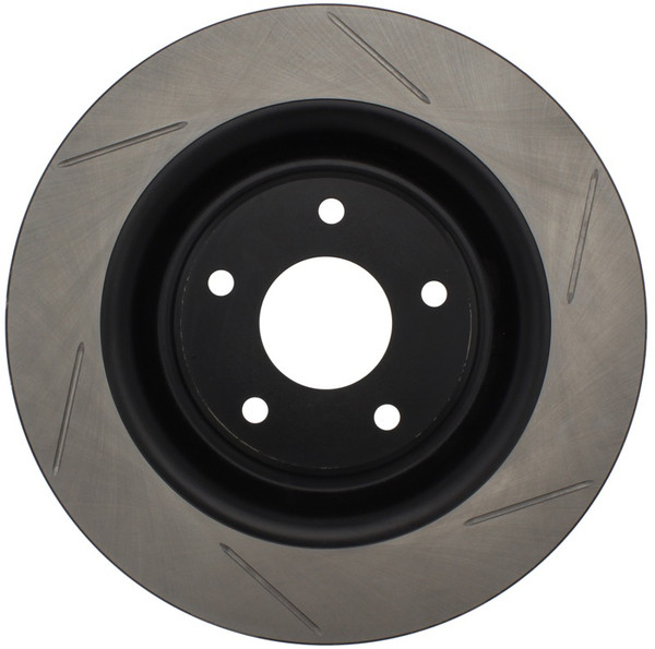 StopTech Power Slot 06-10 Chevrolet Corvette Front Left Slotted Rotor - 126.62102SL