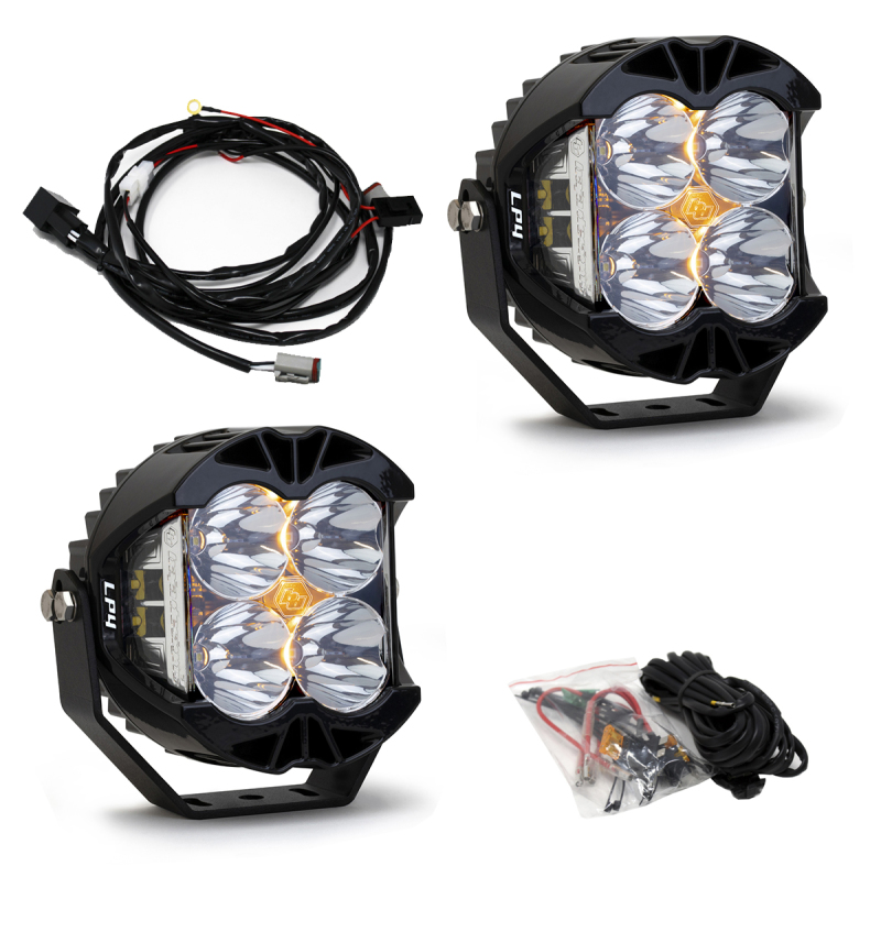 Baja Designs LP4 Pro Spot LED - Clear (Pair) - 297801