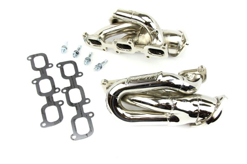 BBK 11-15 Ford Mustang 3.7L Shorty Tuned Length Header - 1-5/8 Titanium Ceramic (CARB EO 11-14 Only) - 1442