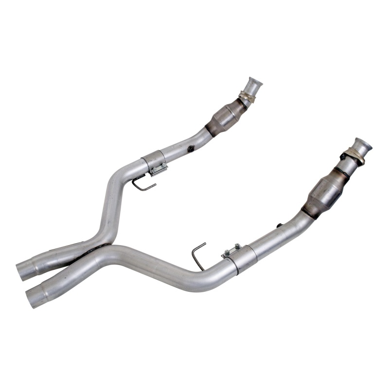 BBK 05-10 Mustang 4.6 GT High Flow X Pipe With Catalytic Converters - 2-3/4 - 1770