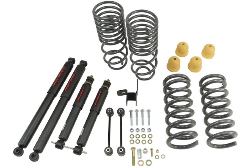 Belltech 09-13 Dodge Ram 1500 Std Cab Lowering Kit w/ND II Shocks - 2in F/4in R Drop - 964ND