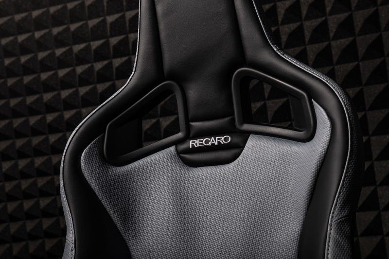 Recaro Cross Sportster ORV Passenger Seat - Black Vinyl/Grey Vinyl - 414.2OR.3206