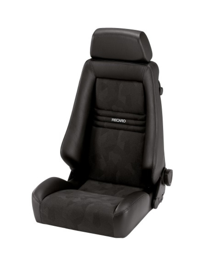 Recaro Specialist S Seat - Black Leather/Black Artista - LXF.00.000.LR11