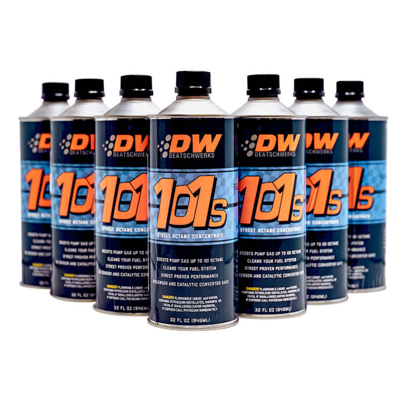 DeatschWerks 101S Street Octane Booster 32oz. Cans - Case of 8 - 1-101S-CS