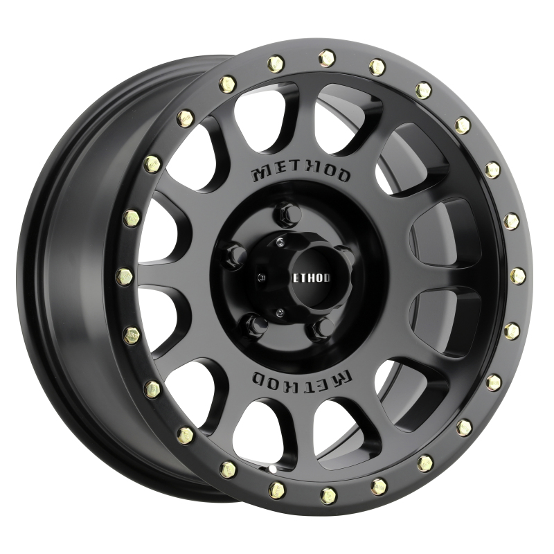 Method MR305 NV 20x10 -18mm Offset 5x5 94mm CB Matte Black Wheel - MR30521050518N