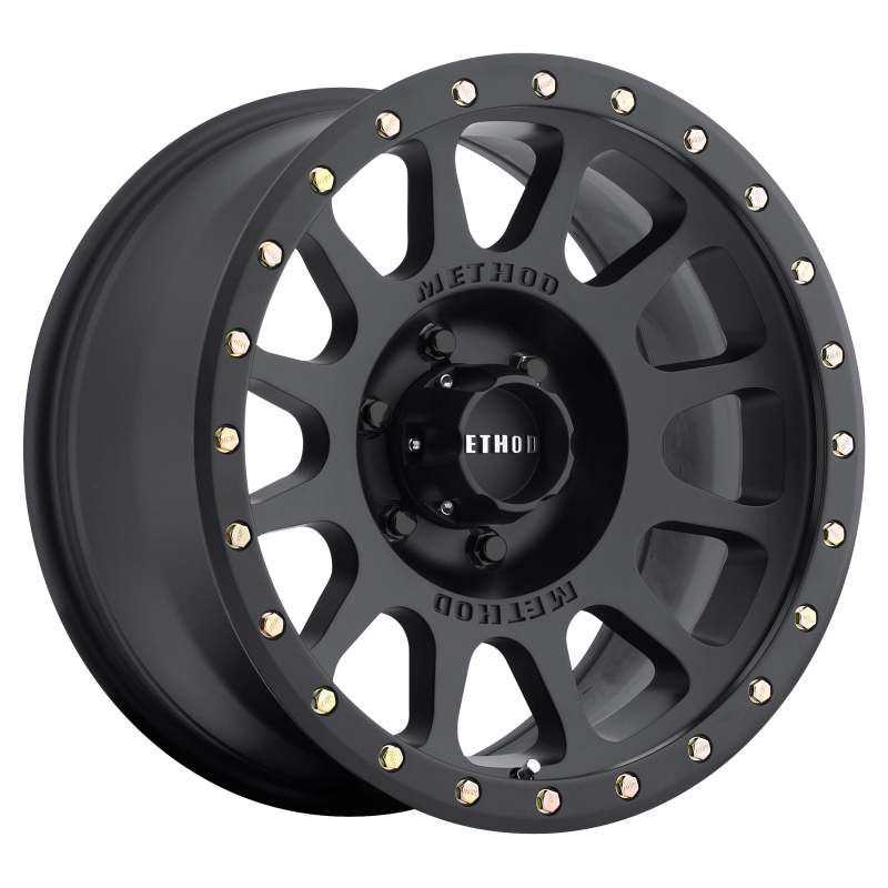 Method MR305 NV 20x9 +18mm Offset 6x135 94mm CB Matte Black Wheel - MR30529016518