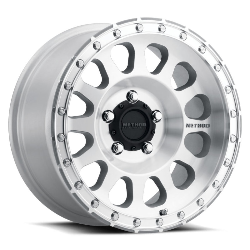 Method MR315 17x9 -12mm Offset 5x5 71.5mm CB Machined/Clear Coat Wheel - MR31579050312N