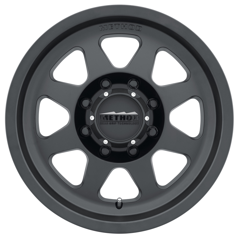 Method MR701 17x9 -12mm Offset 8x6.5 130.81mm CB Matte Black Wheel - MR70179080512N