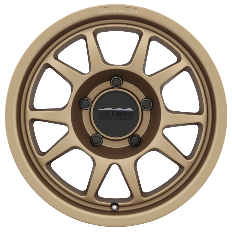 Method MR702 17x8.5 0mm Offset 5x150 110.5mm CB Method Bronze Wheel - MR70278558900