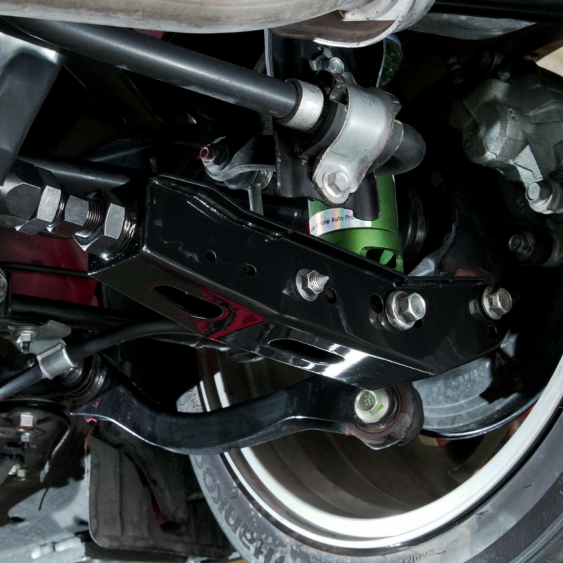 BLOX Racing Rear Lower Control Arms - Black (2013+ Subaru BRZ/Toyota 86 / 2008-2023 Subaru WRX/STI) - BXSS-50010-BK