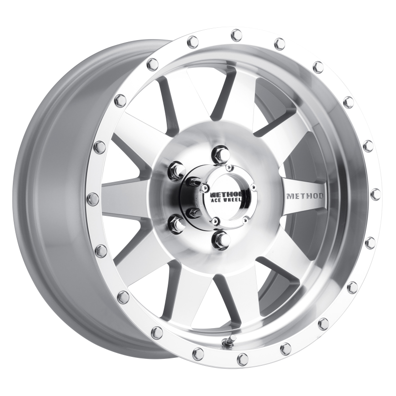 Method MR301 The Standard 17x8.5 0mm Offset 5x5 94mm CB Machined/Clear Coat Wheel - MR30178550300