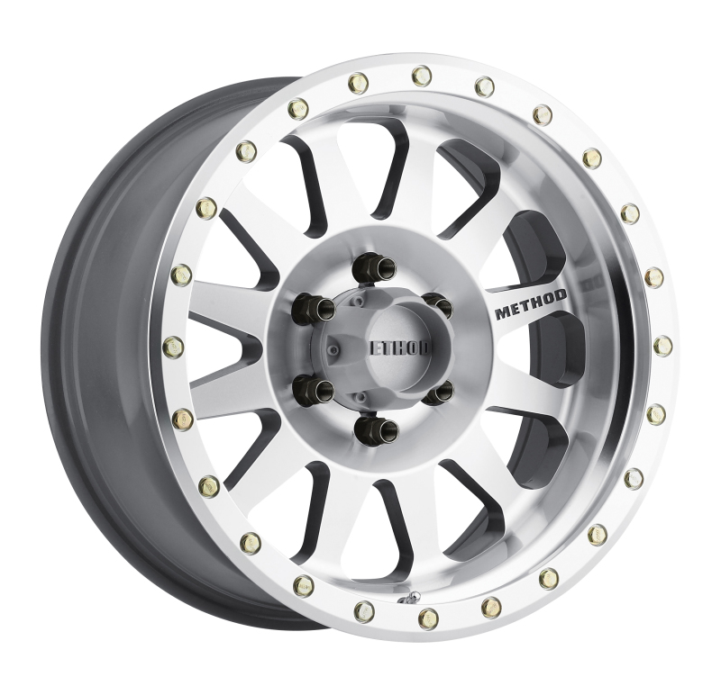 Method MR304 Double Standard 17x8.5 0mm Offset 6x5.5 108mm CB Machined/Clear Coat Wheel - MR30478560300