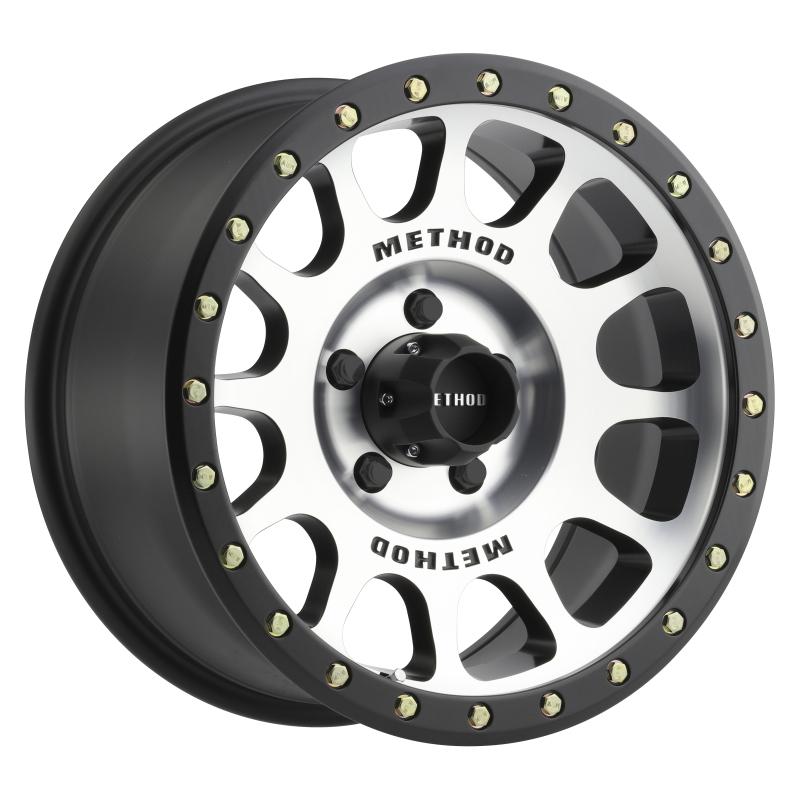 Method MR305 NV 17x8.5 0mm Offset 5x5 94mm CB Machined/Black Street Loc Wheel - MR30578550300