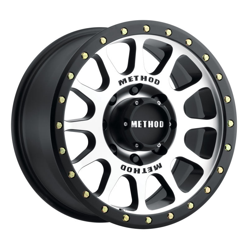 Method MR305 NV 17x8.5 0mm Offset 8x170 130.81mm CB Machined/Black Street Loc Wheel - MR30578587300