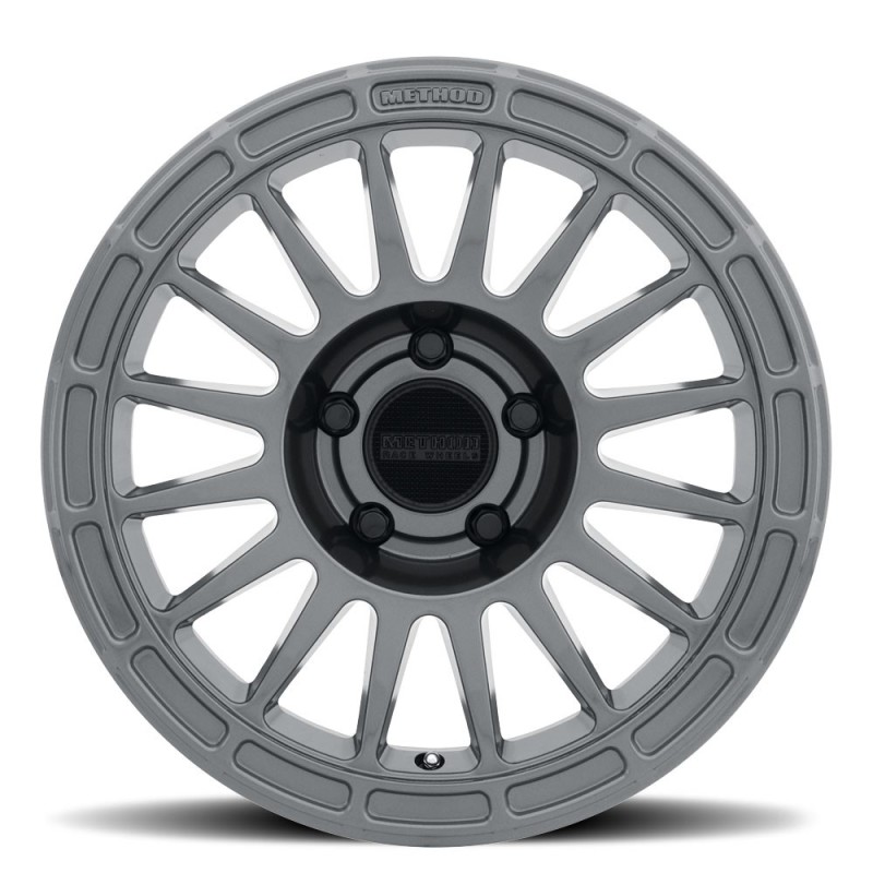 Method MR314 17x7.5 +30mm Offset 5x108 63.4mm CB Gloss Titanium Wheel - MR31477549830