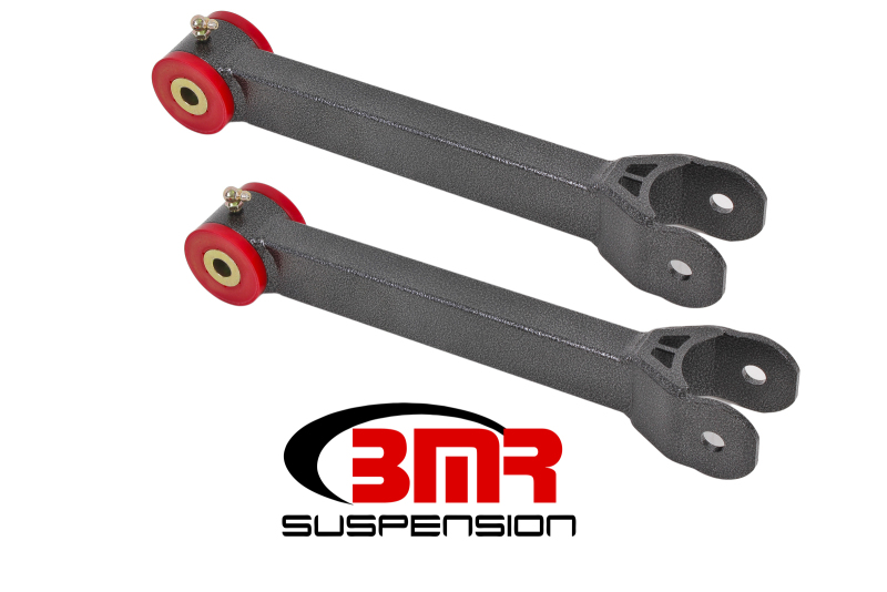 BMR 16-17 6th Gen Camaro Non-Adj. Upper Trailing Arms (Polyurethane) - Black Hammertone - UTCA058H