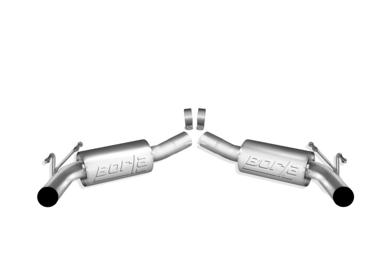 Borla 2010 Camaro 6.2L ATAK Exhaust System w/o Tips works With Factory Ground Effects Package (rear - 11794
