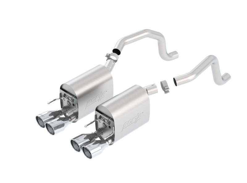 Borla 09-12 Corvette Coupe/Conv 6.2L 8cyl 6spd RWD inS-Type IIin Exhaust (rear section only) - 11811