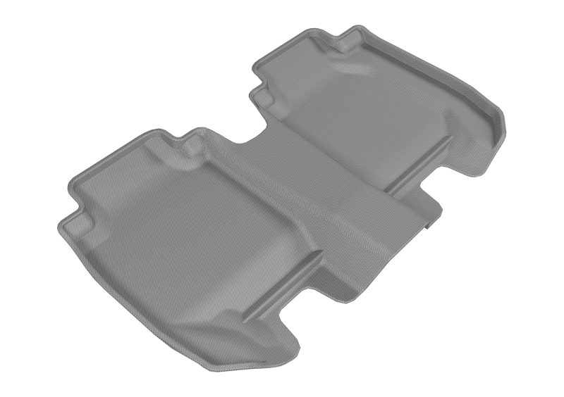 3D MAXpider 2016-2020 Honda Hr-V Kagu 2nd Row Floormats - Gray - L1HD08521501