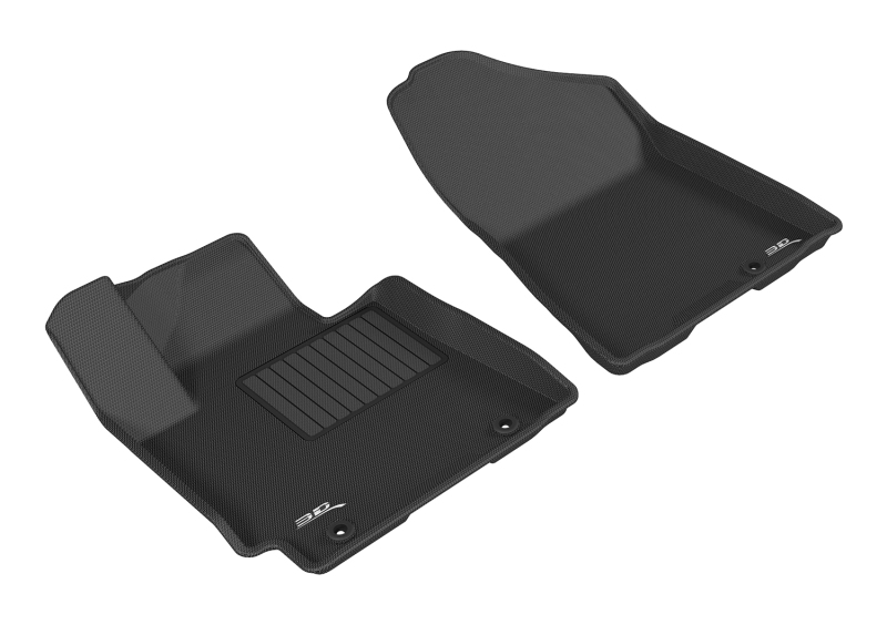 3D MAXpider 2016-2018 Hyundai Tucson Kagu 1st Row Floormat - Black - L1HY06611509