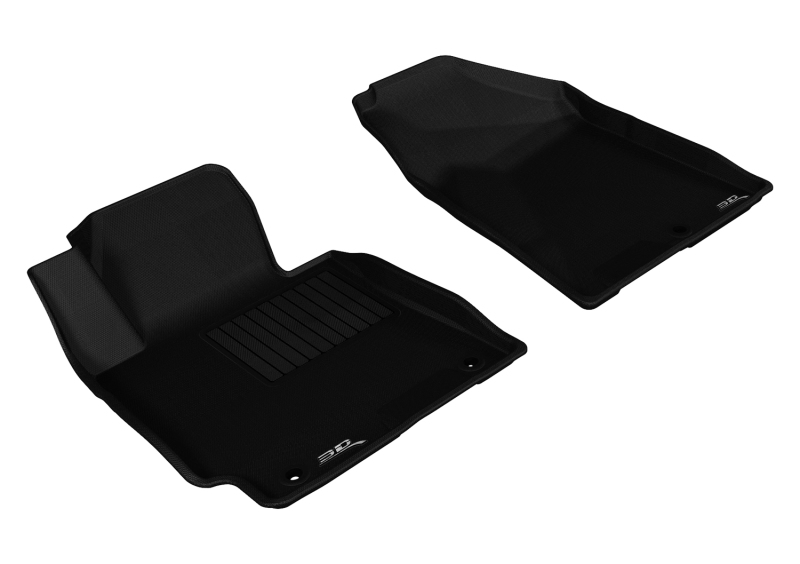 3D MAXpider 2014-2018 Kia Forte Kagu 1st Row Floormat - Black - L1KA01711509