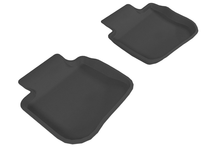 3D MAXpider 2010-2014 Subaru Legacy/Outback Kagu 2nd Row Floormats - Black - L1SB00421509