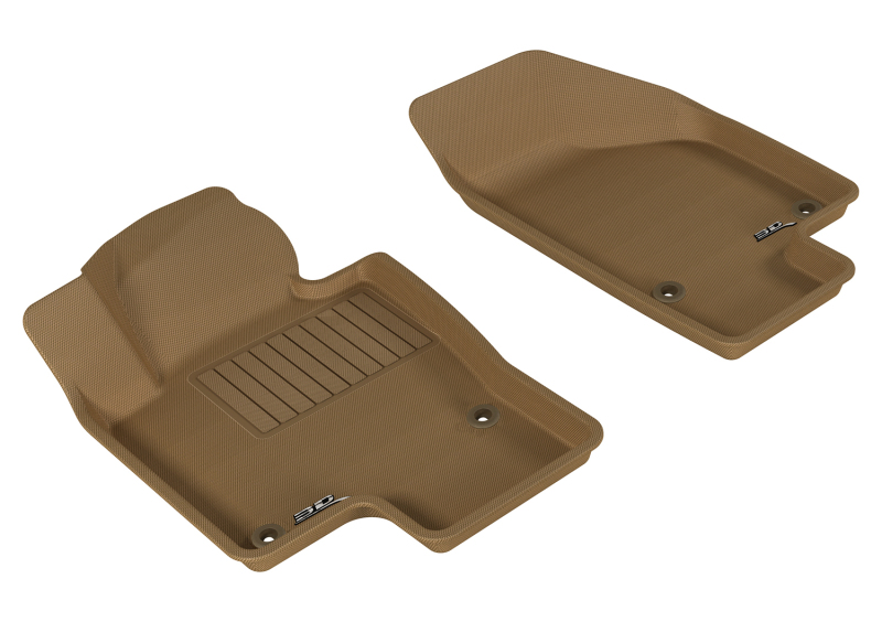 3D MAXpider 2006-2010 Volkswagen Passat Kagu 1st Row Floormat - Tan - L1VW01511502