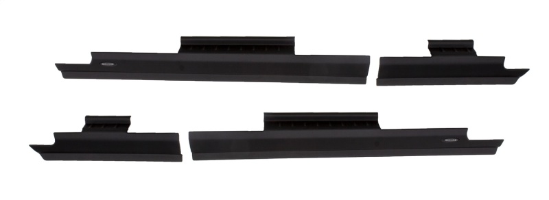Bushwacker 09-18 RAM 1500 Extended Cab Trail Armor Rocker Panel and Sill Plate Cover - Black - 14083