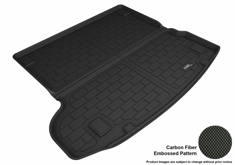 3D MAXpider 2017-2020 Jaguar/ Land Rover F-Pace/ Range Rover Velar Kagu Cargo Liner - Black - M1JG0121309